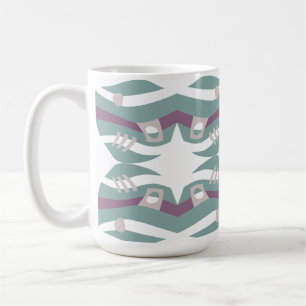 Caneca De Café Ark Dusty Seagrass, da abstrato Noah, Ecru EggPlan