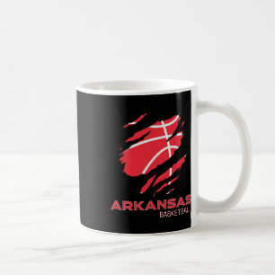 Caneca De Café Arkansan Hoops Fan Souvenir Gift Ar Arkansas Byske