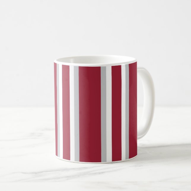 Caneca De Café Arkansas Polo Stripe  (Frente Esquerda)