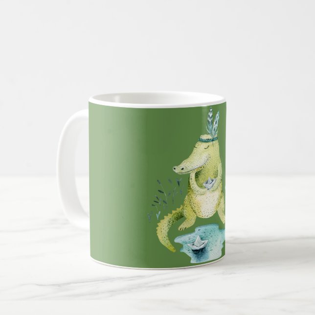 Caneca De Café Arlena o Jacaré (Frente Esquerda)