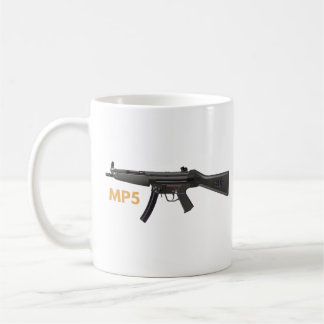 Caneca De Café Arma da Submáquina MP5