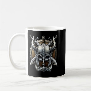 Caneca De Café Arma de Capacete Viking