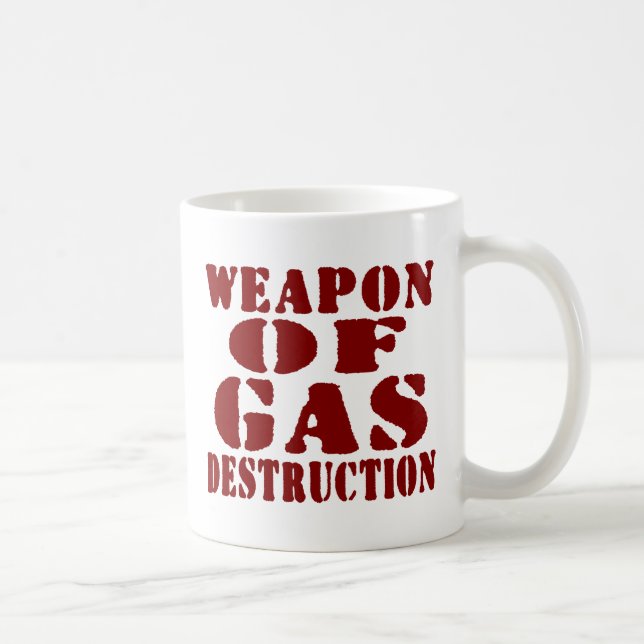 Caneca De Café Arma De Destruição De Gás (Direita)