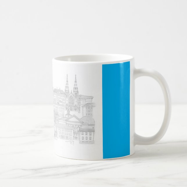 Caneca De Café Armagh Cityscape (Direita)