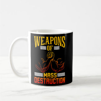 Caneca De Café Armamento À Luz De Armas De Destruição Maciça