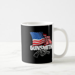 Caneca De Café Armas americanas patriota bandeira EUA estilo retr