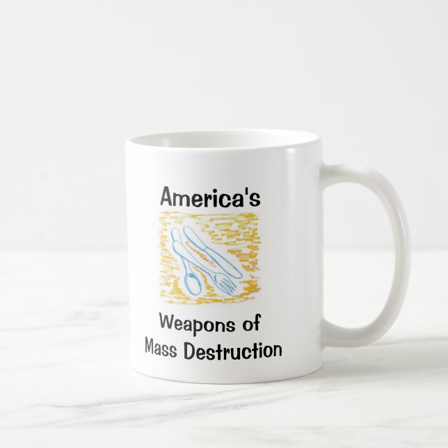 Caneca De Café Armas de destruição maciça (Direita)