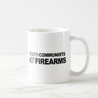 Caneca De Café Armas de fogo dos comunistas do registro não