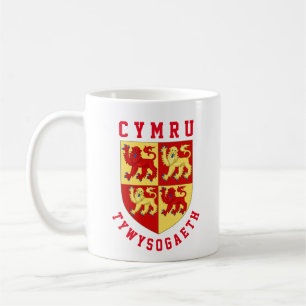 Caneca De Café Armas do Principado medieval de Gales