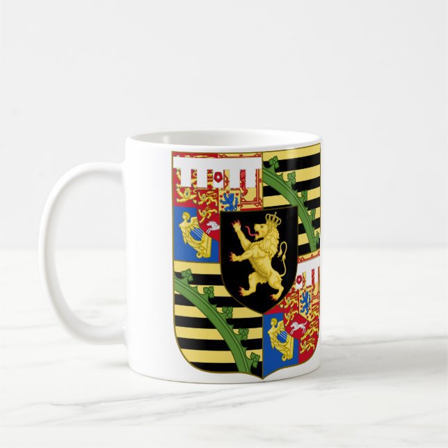 Caneca De Café Armas Do Rei Leopold I Da Bélgica (Esquerda)