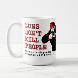 Caneca De Café Armas Não Matares Pessoas Engraçadas