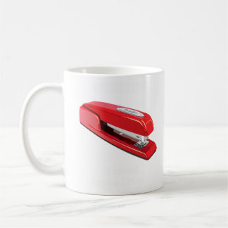 Caneca De Café Armazenamento de Milton Stapler Vermelho de Linha