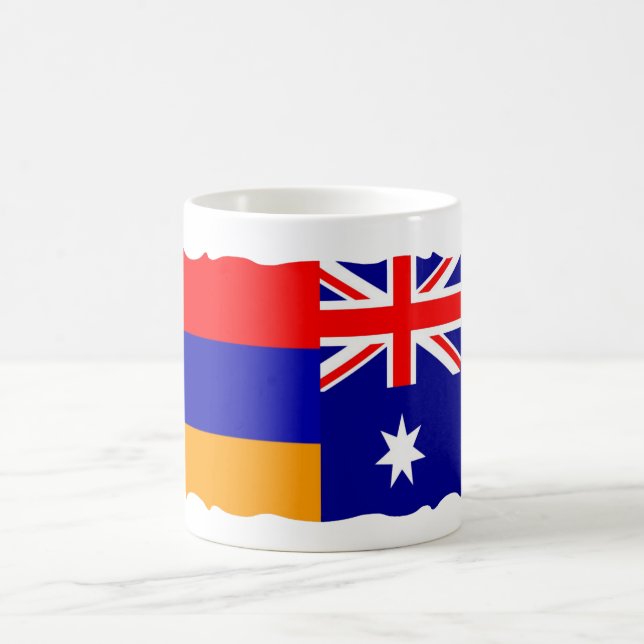 Caneca De Café Armênio e australiano - Café Mug (Centro)