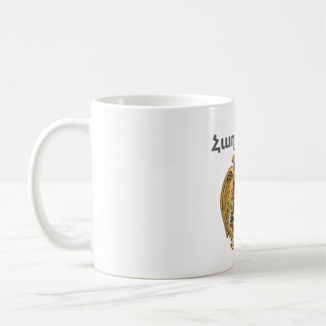 Caneca De Café Armênio Say Coffee Mug (Esquerda)
