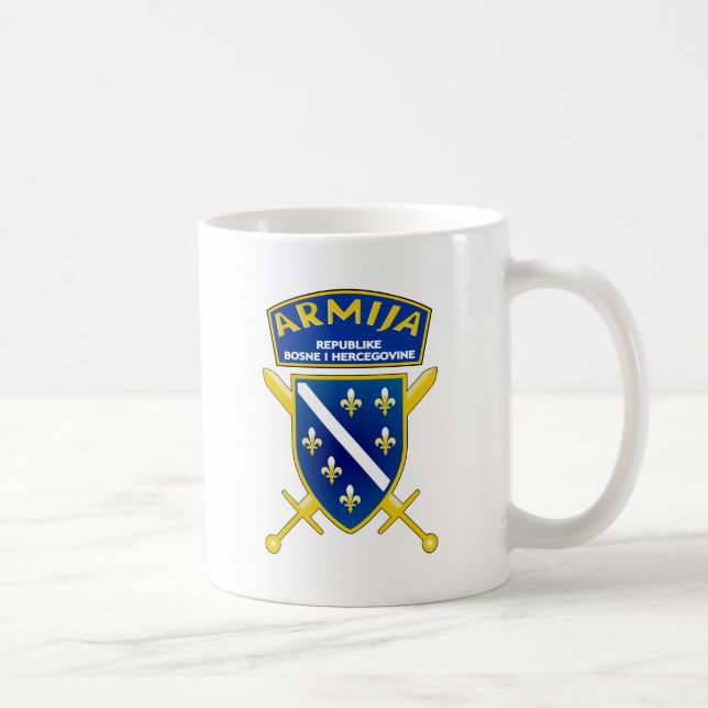 Caneca De Café Armija BiH (Direita)