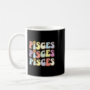 Caneca De Café Arologia de aniversário de fevereiro Peixes Zo