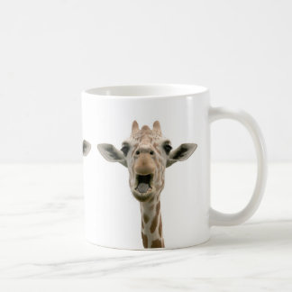 Caneca De Café Arouund do anel o girafa