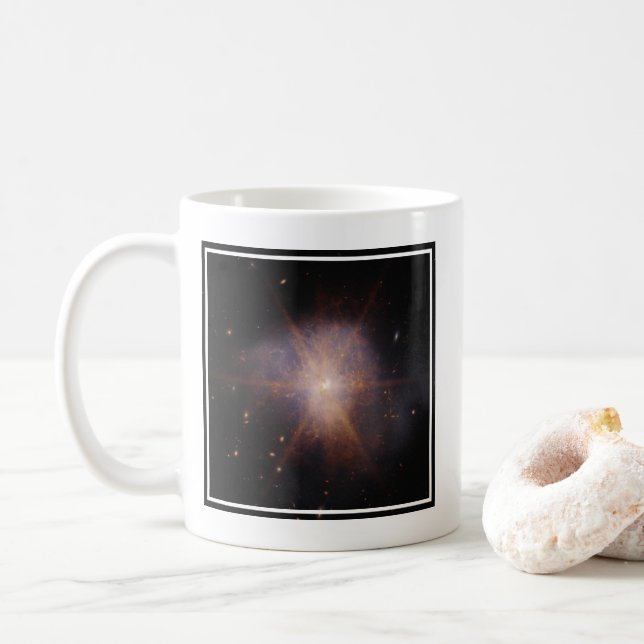 Caneca De Café Arp 220 Acende O Céu Noturno (Com Donut)