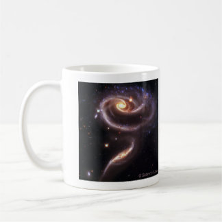 Caneca De Café ARP 273 Rosa Galáctico com Nebulosa Horsehead