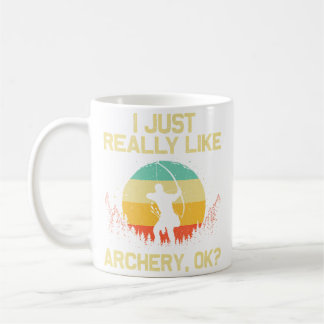 Caneca De Café Arquearia Legal Para Arqueiro Caçador de Arco Flec
