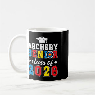 Caneca De Café Arquearia Sênior 2026 Turma De 2026 Arqueiro Sênio