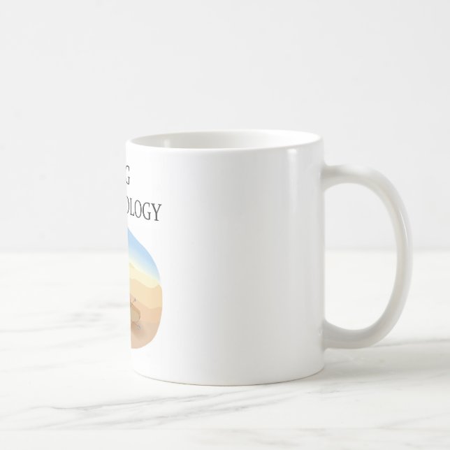 Caneca De Café Arqueologia (Direita)