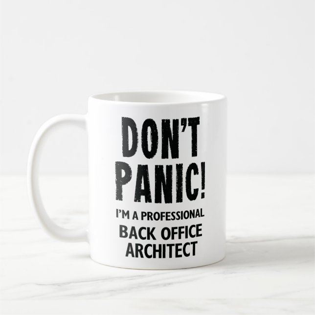Caneca De Café Arquiteto de back-office (Esquerda)