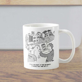 Caneca De Café Arquiteto e construtor analisando os planos da Cas