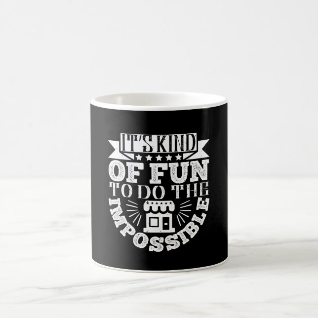 Caneca De Café Arquiteto - É Uma Espécie De Diversão Fazer O Impo (Centro)