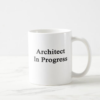 Caneca De Café Arquiteto em andamento