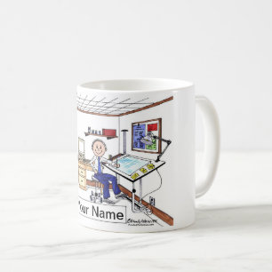 Caneca De Café Arquiteto - Engenheiro, Homem