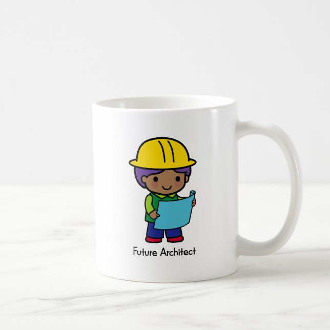 Caneca De Café Arquiteto futuro (Direita)