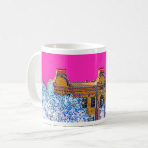Caneca De Café Arquitetura do Grodno Belarus