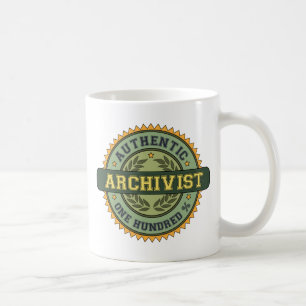 Caneca De Café Arquivista autêntico