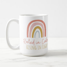 Caneca De Café Arrastada em Calma, Ascensão em Lâmpada Inspiracio