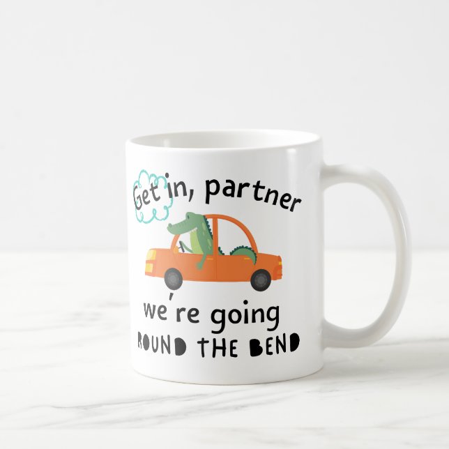 Caneca De Café Arredondar O Mental Da Curva (Direita)