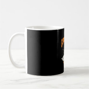 Caneca De Café Arrepios de Bruxas de Halloween Projeto de Gansos