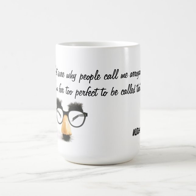 Caneca De Café Arrogante (Centro)