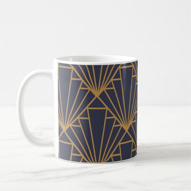 Caneca De Café Art Deco (Esquerda)