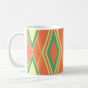 Caneca De Café Art Deco Beach Color Coffee Mug
