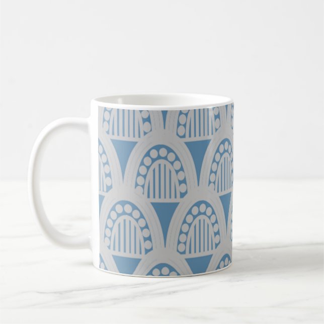 Caneca De Café Art Deco Domes (Esquerda)