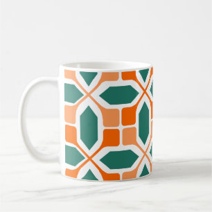 Caneca De Café Art Deco Mosaico