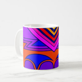 Caneca De Café Art Deco Namorados Heart