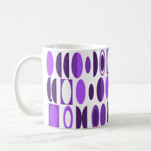 Caneca De Café Art Deco Oval 