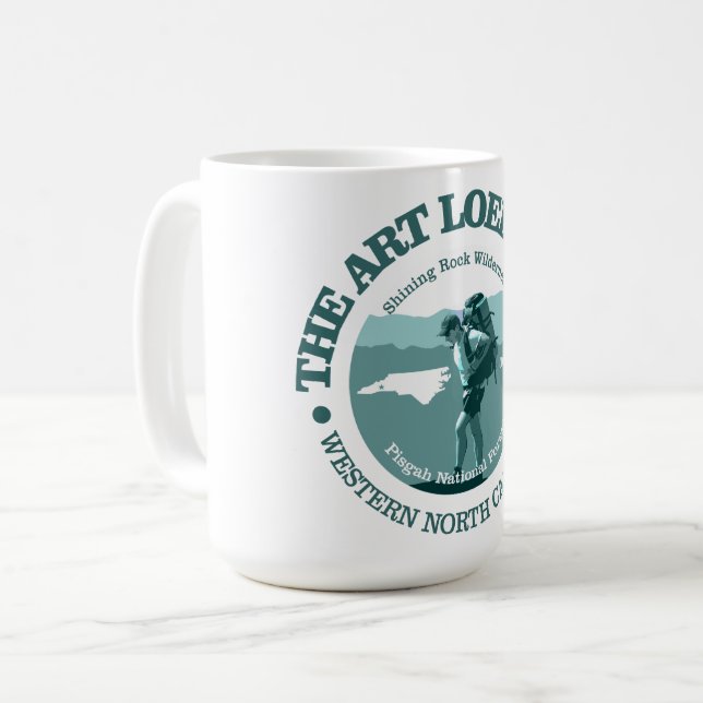 Caneca De Café Art Loeb Trail (T) (Frente Esquerda)