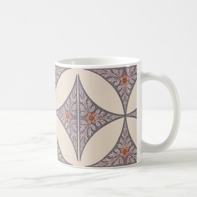 Caneca De Café Art Nouveau 3 (Direita)