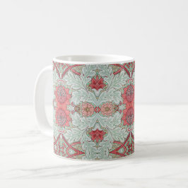 Caneca De Café Art Nouveau Vintage Ornament Design