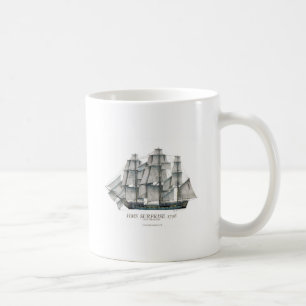 Caneca De Café Arte 1796 da surpresa do HMS