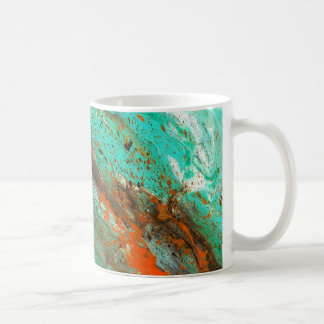 Caneca De Café Arte abstracta - terra luxúria