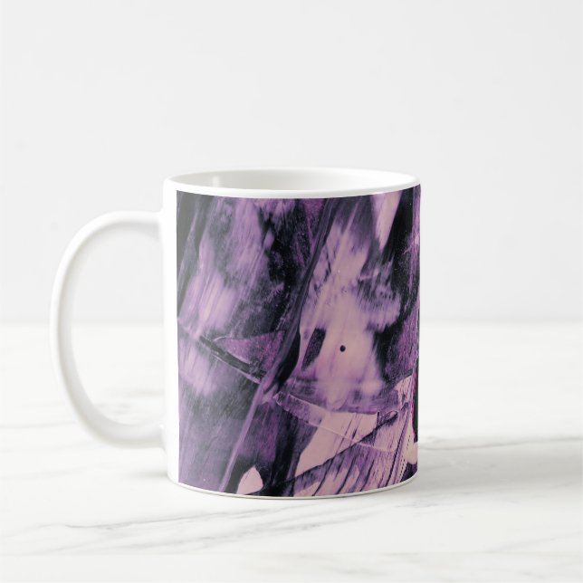 Caneca De Café Arte abstrata (Esquerda)